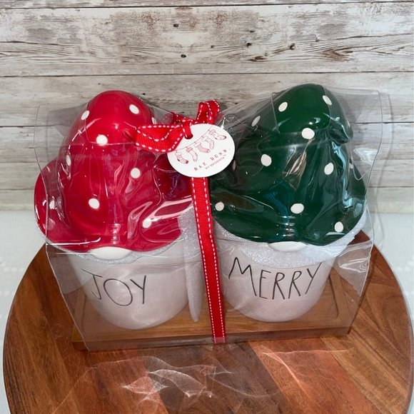Rae Dunn Other Rae Dunn Canisters Joy Merry Gnome Toppers Poshmark